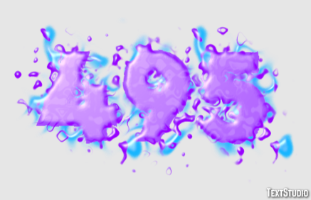 495 Text Effect