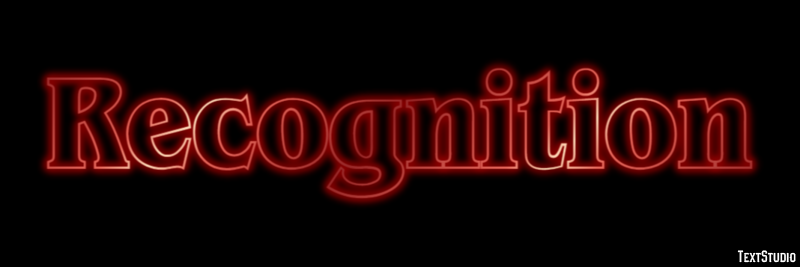 Recognition Tekst Effect