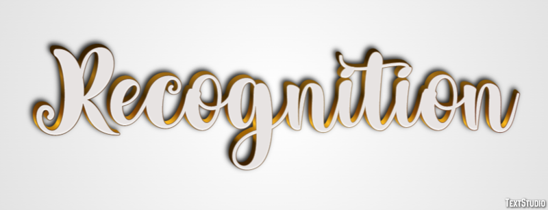 Recognition Tekst Effect