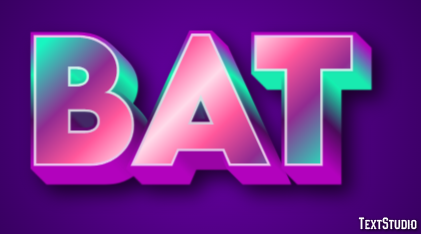 Bat Efekt tekstowy