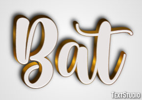 Bat Effet de texte