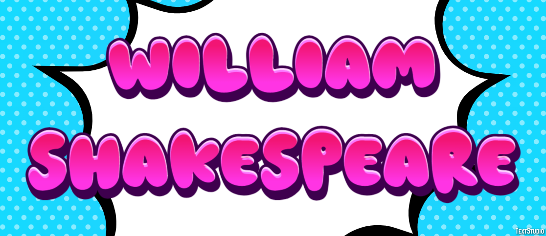 William Shakespeare Text Effect