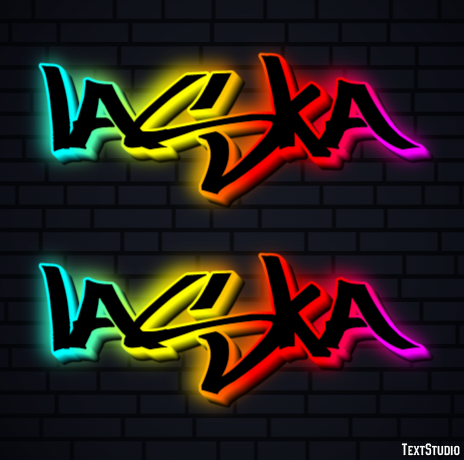 ласка laska Текстовый эффект