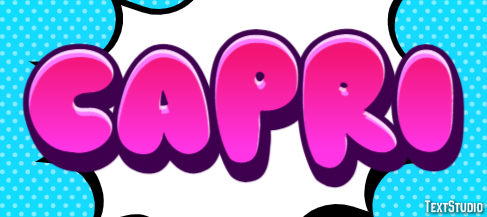 Capri Metin Efekti