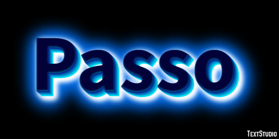 Passo Efeito de texto