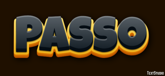 Passo Efeito de texto