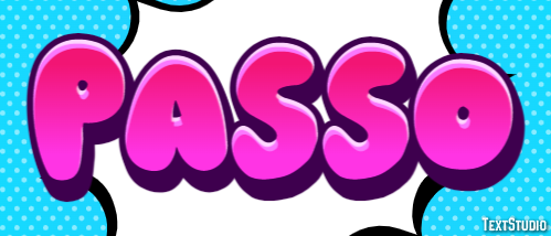 Passo Efeito de texto