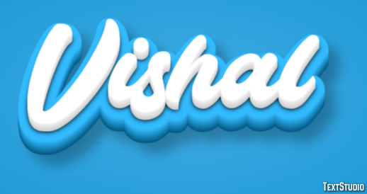 Vishal Effet de Texte