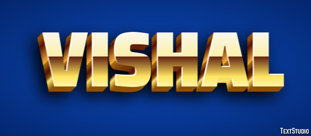 Vishal Text Effect