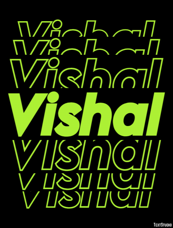 Vishal Texteffekt