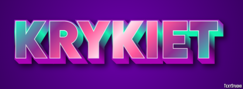 Krykiet Effet de Texte