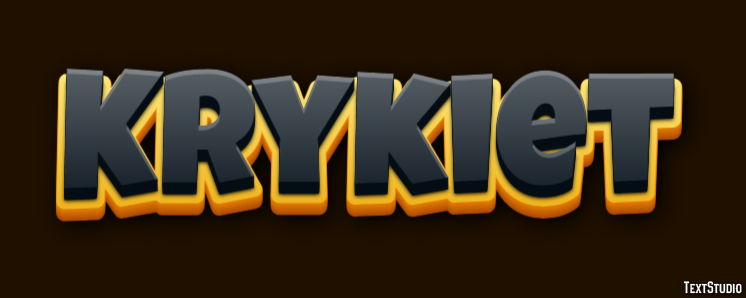 Krykiet Effet de texte