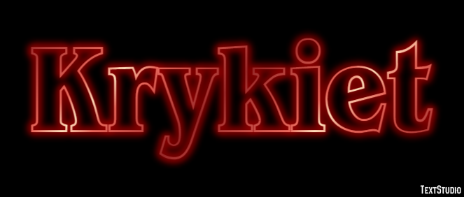 Krykiet Effet de texte