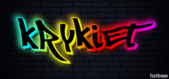 Krykiet Effet de texte