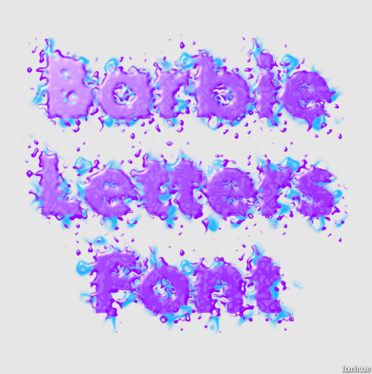 Barbie Letters Font Efekt tekstowy