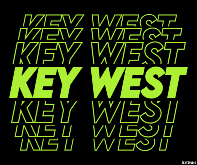 Key West Metin Efekti