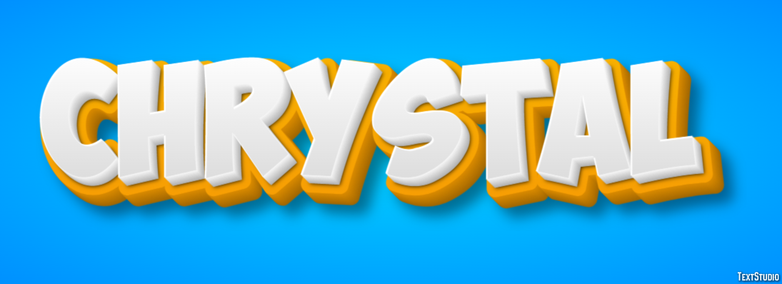 Chrystal Text Effect