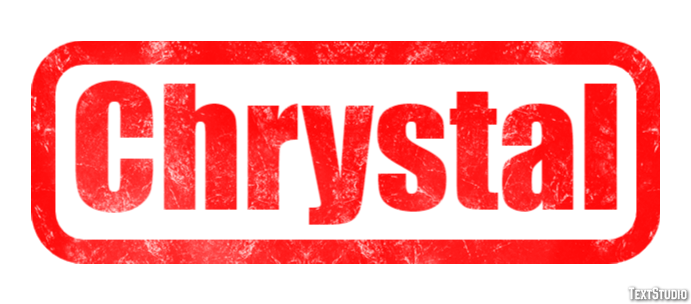 Chrystal Text effect