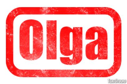 Olga Efekt tekstowy