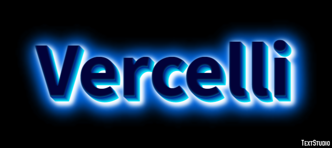 Vercelli Tekst Effect