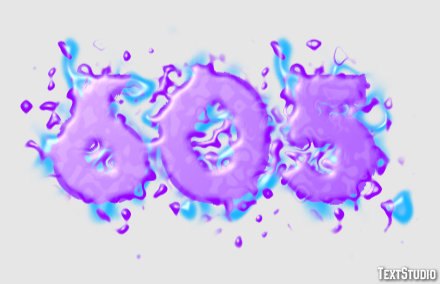 605 Text Effect