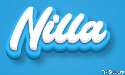 Nilla Effetto testo
