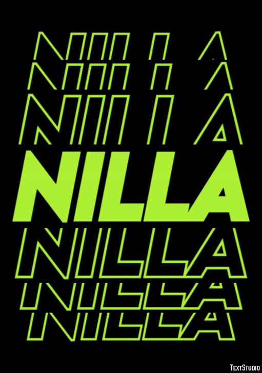 Nilla Effetto testo