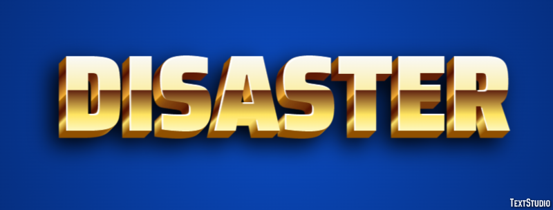 Disaster Metin Efekti