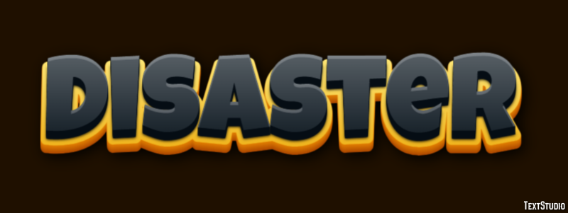 Disaster Metin Efekti