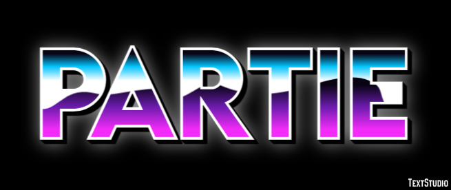 Partie Effet de texte