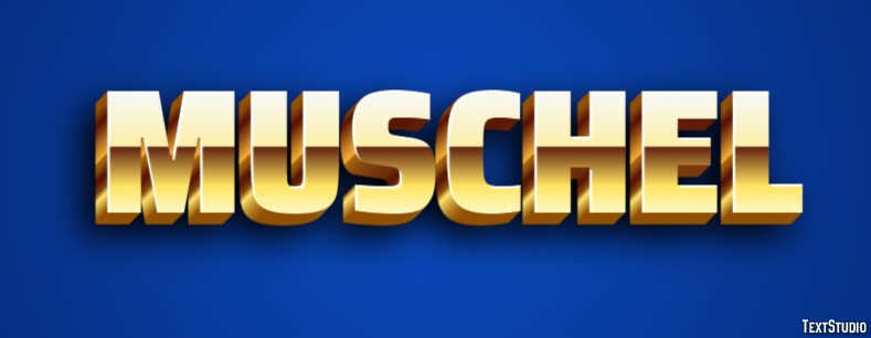 Muschel Texteffekt