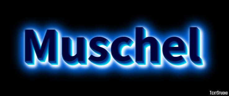 Muschel Texteffekt