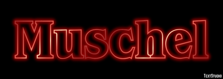 Muschel Texteffekt