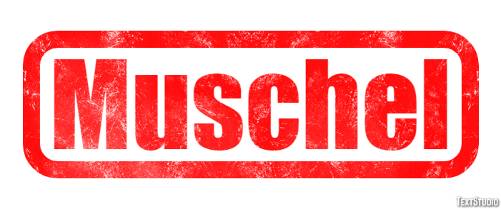 Muschel Effetto testo