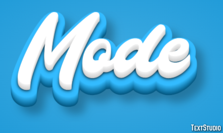 Mode Text Effect