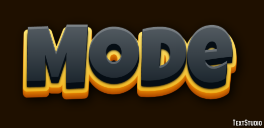 Mode テキスト効果