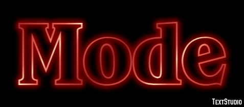 Mode Text Effect