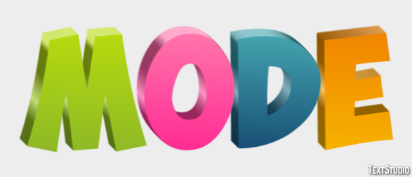 Mode Text Effect