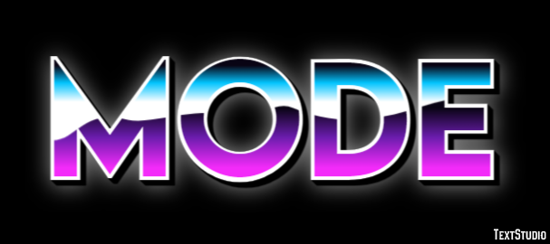 Mode Text Effect