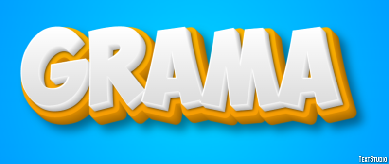 Grama Effet de Texte