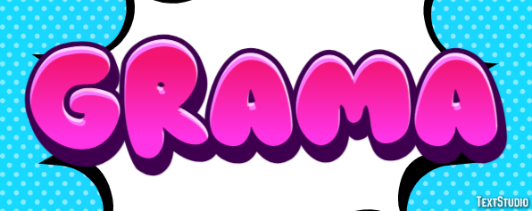Grama Efeito de texto