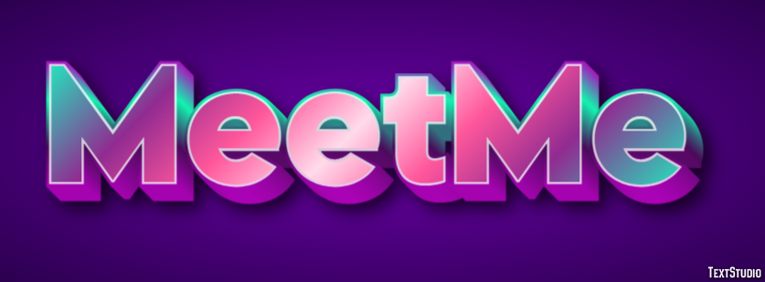 MeetMe Texteffekt