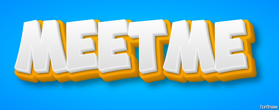 MeetMe Texteffekt