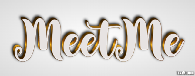 MeetMe Texteffekt