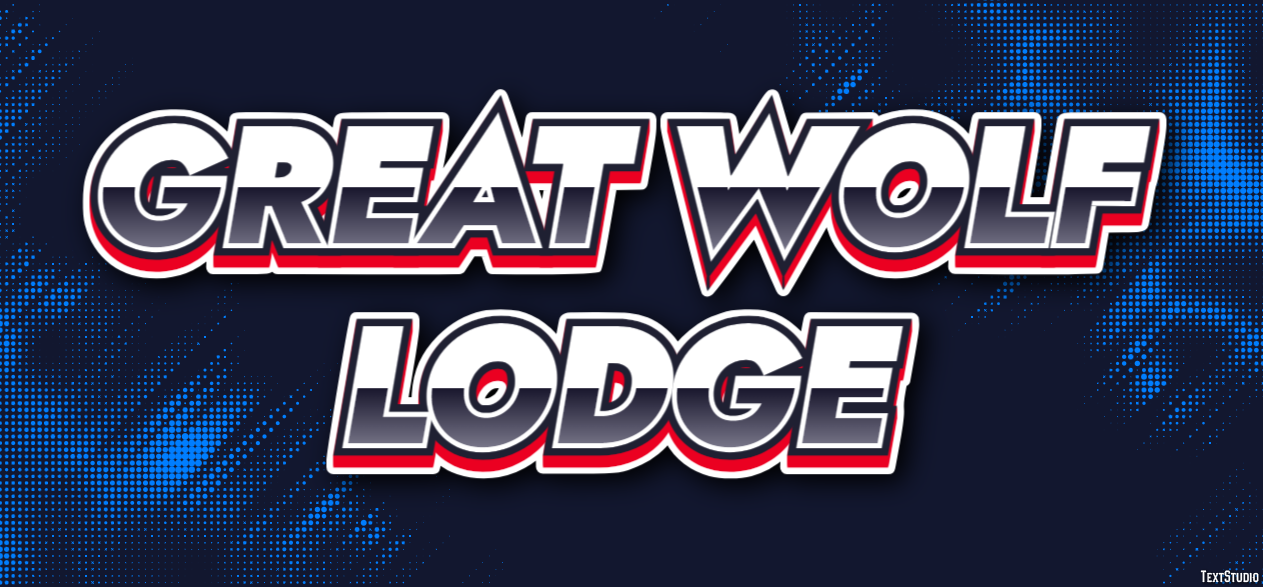 Great Wolf Lodge Efeito de texto
