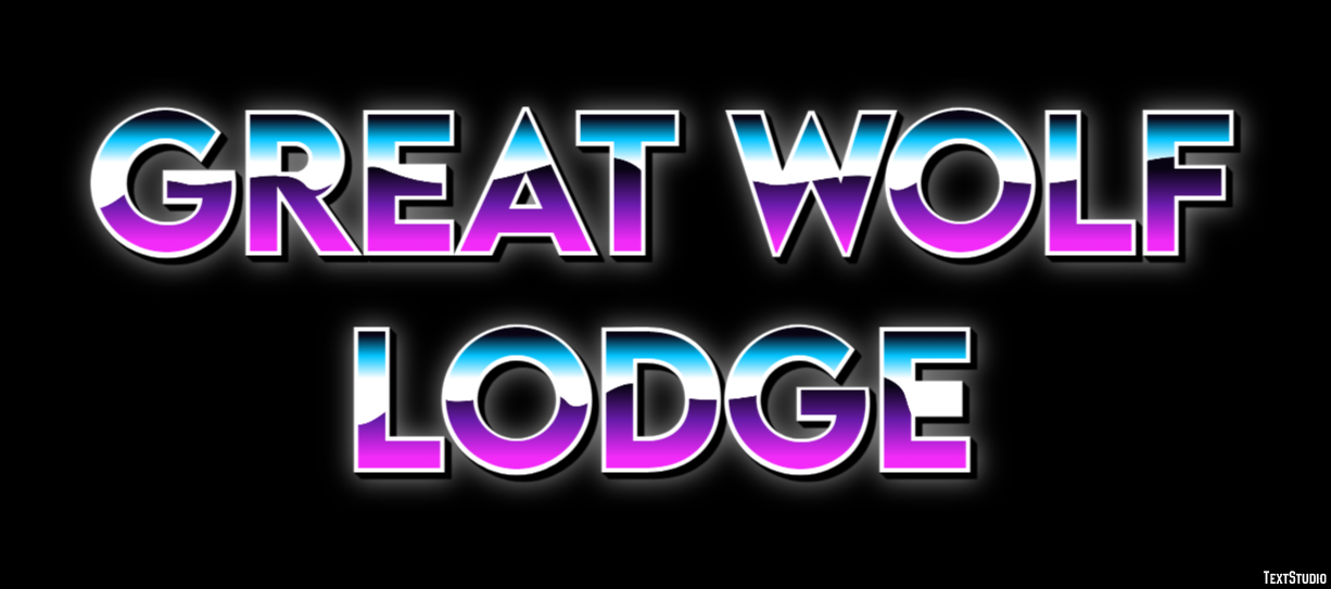 Great Wolf Lodge Effet de texte