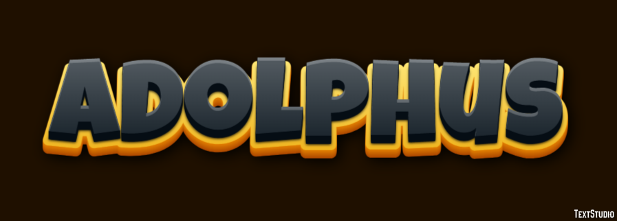 Adolphus テキスト効果