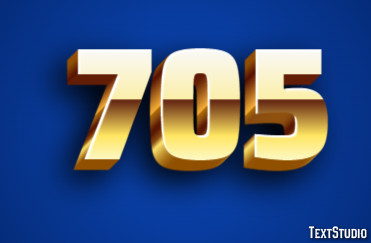 705 Efecto de Texto
