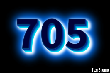 705 Text Effect