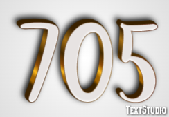 705 Effetto testo
